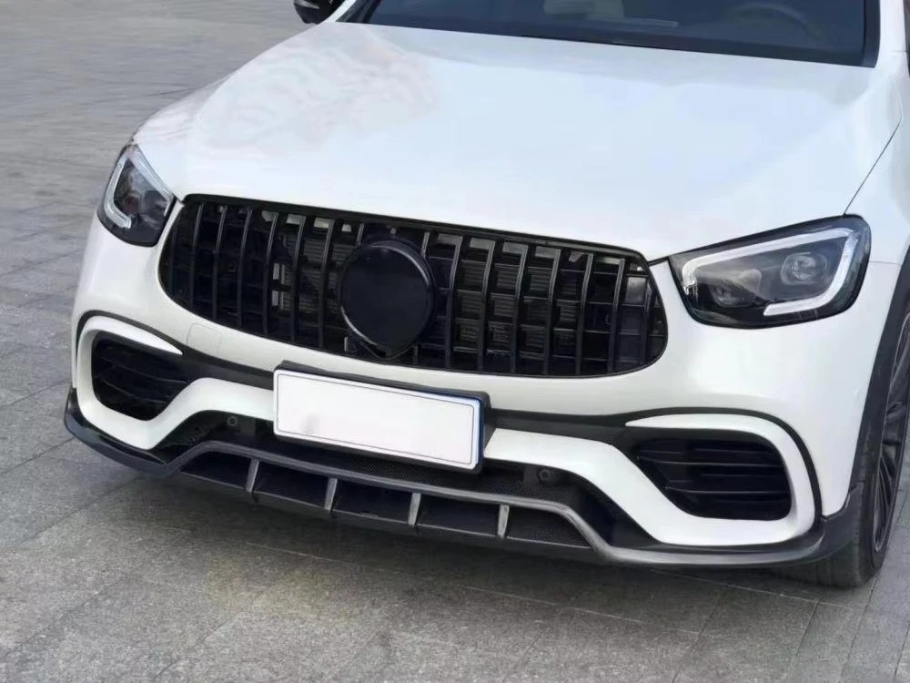 Top Selling For  Glc63 Coupe Suv Front Lip Carbon Fiber T Style 2015-2018 Front Lip Front Bumper